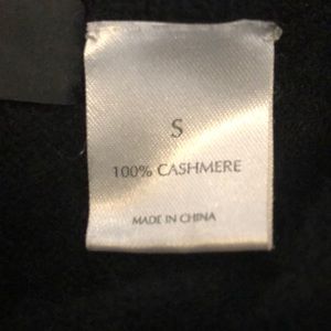 Black Cashmere Sweater